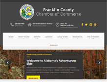 Tablet Screenshot of franklincountychamber.org