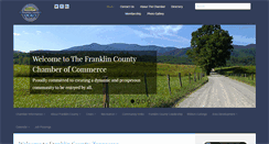 Desktop Screenshot of franklincountychamber.com